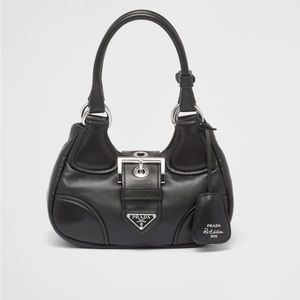 PRADA MOON PADDED NAPPA LEATHER BAG